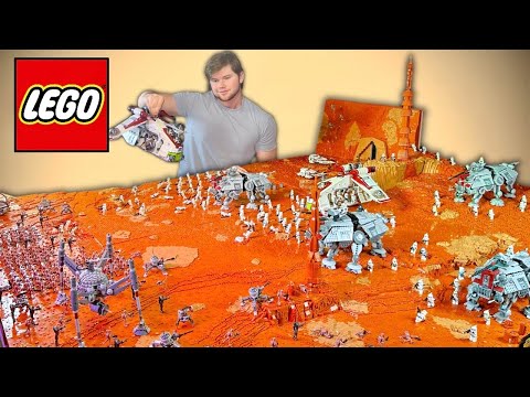 I Built the Battle of Geonosis in LEGO