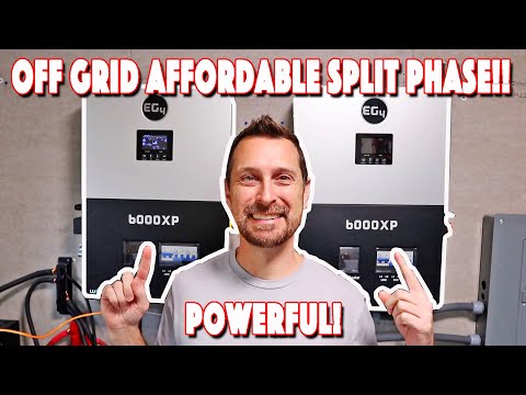 Eg4 6000 Xp All-in-one Solar System! Full Install! Extremely Affordable!