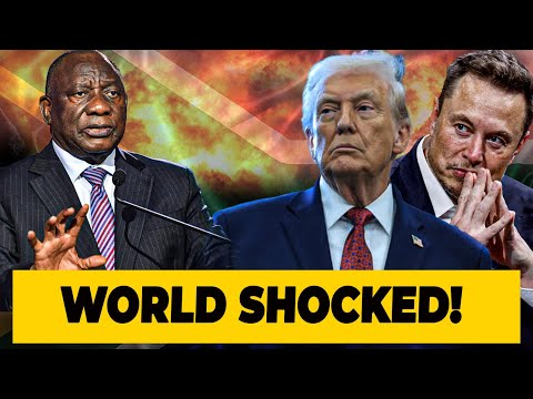 RAMAPHOSA HUMILIATES TRUMP ON GLOBAL STAGE