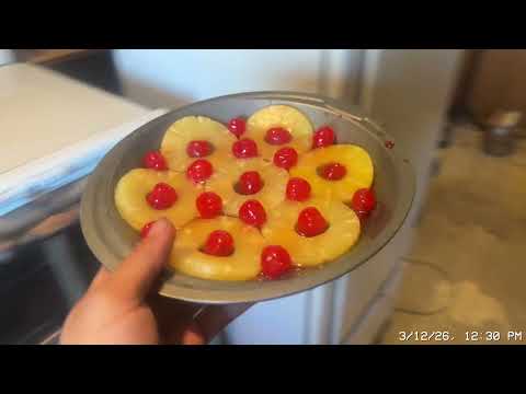 Adventures in Carrollton and cooking another pineapple upside down cake 