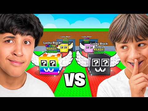 Extreme Lucky Block Race VS Chase!