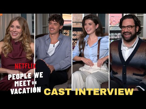 People We Meet on Vacation Interview: Tom Blyth & Emily Bader on Love, & That Steamy Dance Scene