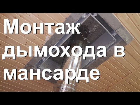 ППУ мансарда. Решение проблемы. как установить дымоход в мансарде?