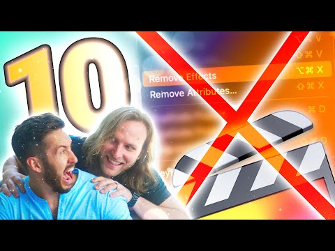 DON’T make THESE 10 MISTAKES in Final Cut Pro