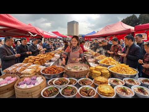Inside REAL Life in Yunnan, China 🇨🇳 | Kunming’s Biggest Street Food Market