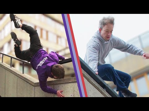 I have no athletic skills. I tried parkour.