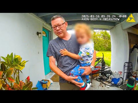 Cops Save Toddler Trapped Inside Father's House of Horrors