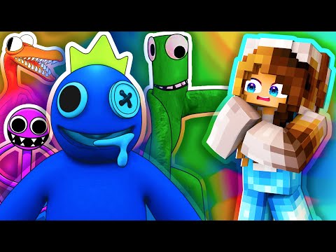 РАДУЖНЫЕ ДРУЗЬЯ в ROBLOX! ПЫТАЮТСЯ ПОХИТИТЬ БАФФИ и МАЛЫША 😱 Rainbow friends в РОБЛОКС