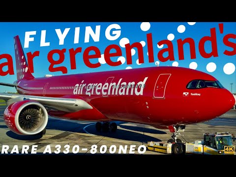 [4K] – Full Flight – Air Greenland – Airbus A330-841N – CPH-GOH – OY-GKN – GL779 – IFS 1028