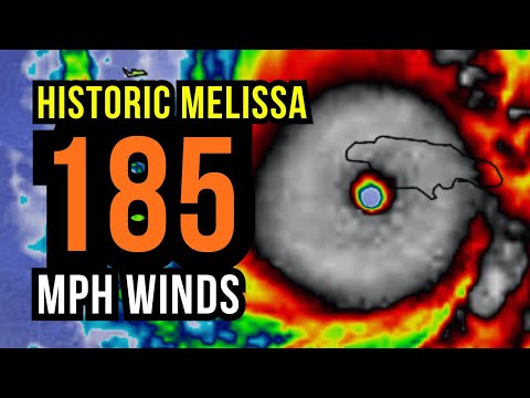 Historic Hurricane Melissa gets even Stronger as it hits Jamaica...