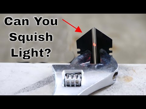 Squishing Light Makes It Bigger—Heisenberg's Uncertainty Principle