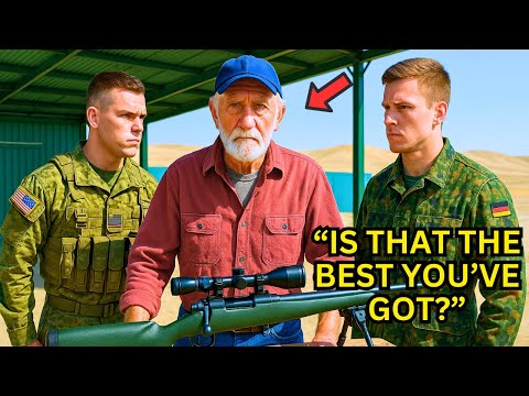 German Snipers Mocked the Old Man at the Range — Until Delta Force Arrived and Authorized His Shot