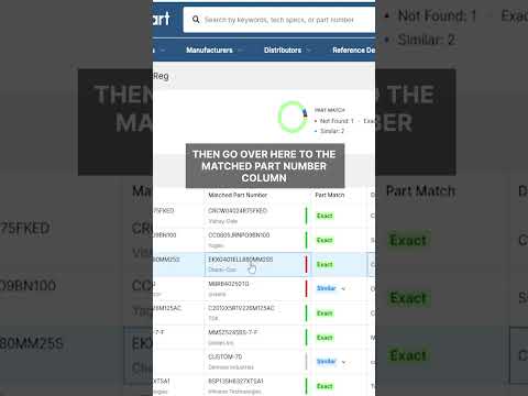Find Alternate Components: Quick Octopart Matching Trick