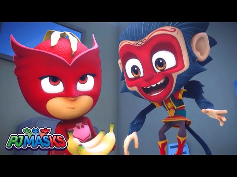 Munki-Gu in the City: Chaos and Pranks π PJ Masks Full Episode | Cartoons for Kids | #superheroes