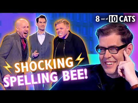 Spelling Bee: Rob Beckett Gets the Shock of a Lifetime 😱 | 8 Out of 10 Cats