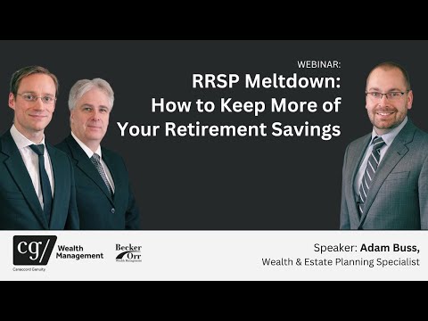 RRSP Meltdown: How to Keep More of Your Retirement Savings