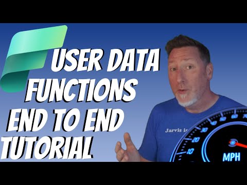 Microsoft Fabric: User Data Functions End to End Tutorial