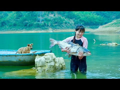 Lake Fishing Challenge: Giant Carp Under the Summer Sun