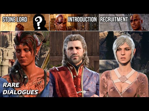 All companion reactions on Minsc in Baldur's Gate 3