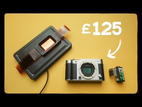 Film Scanning with a Cheap Old Digital Camera — A Budget Build
