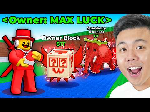 Steal a Brainrot But OWNER Decides My BRAINROTS!