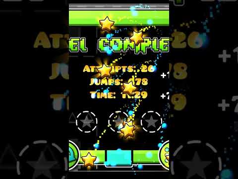 I BEAT ELETRODYNAMIX  #gaming #geometrydash