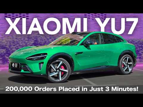 Xiaomi YU7 Review - China's Hottest EV Just Got 200,000 Orders in 3 Minutes