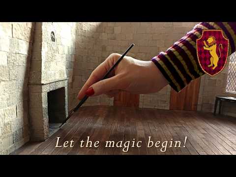 I made the Gryffindor Common Room in miniature! | Hogwarts diorama part 1