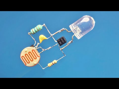 1.5V AUTOMATIC NIGHT LIGHT CIRCUIT