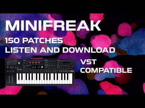 Arturia MiniFreak Patches - 150 Presets - Ambient, Lo-Fi, Vaporwave, Downtempo