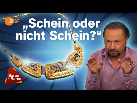 Vom Meister der Goldschmiedekunst: Diamantcollier steht vor poetischem Deal | Bares für Rares