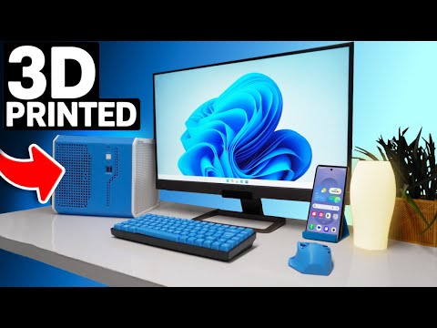 I 3D Printed My Entire Setup (Yes, Even the PC)