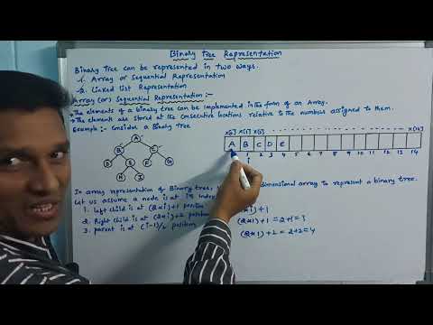 Binary Tree Representation | Array Representation of Binary Tree | Data Structures | Telugu