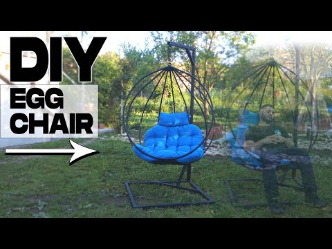 DIY - Egg Chair    EASY WAY! HomeMade!