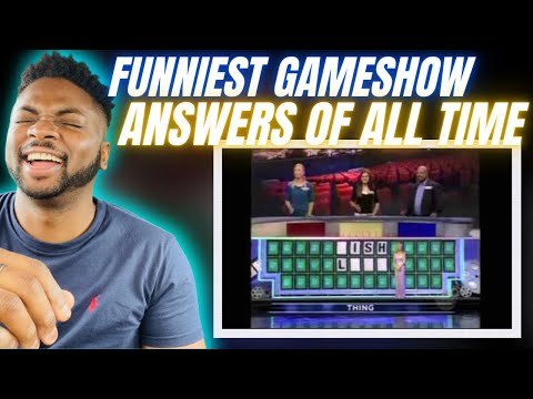 🇬🇧BRIT Reacts To THE FUNNIEST GAMESHOW ANSWERS OF ALL TIME!