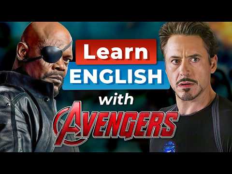 Learn English with the AVENGERS