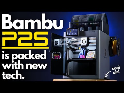 The NEW Bambu P2S is a deceptively POWERFUL 3D printer, but you'd only know if you could look inside