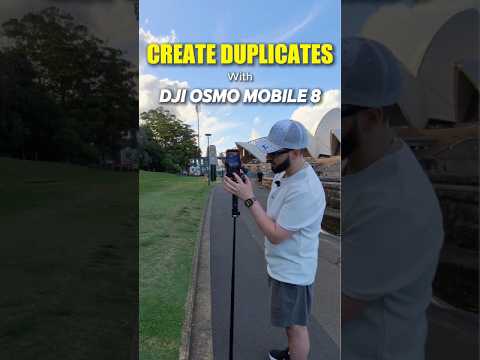 I Duplicated myself with DJI Osmo Mobile 8🤯