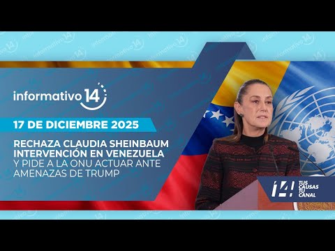 Rechaza Claudia Sheinbaum intervención en Venezuela y pide a la ONU actuar ante amenazas de Trump