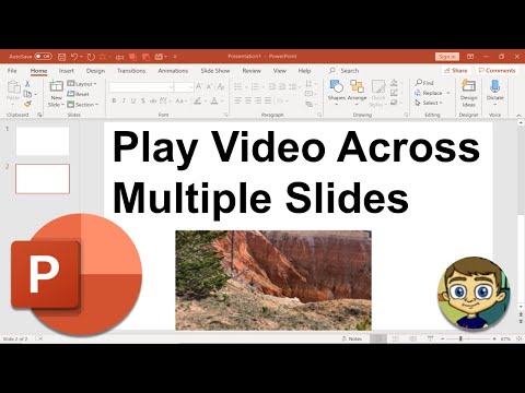 Play a Video Across Multiple PowerPoint Slides