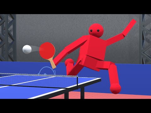 AI Learns Table Tennis
