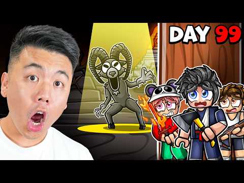 Can 3 Idiots Survive The RAM BOSS on 99 Nights in a Forest?