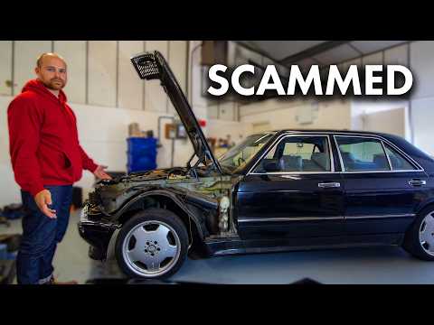 Fixing my old Mercedes then realising I’ve been scammed