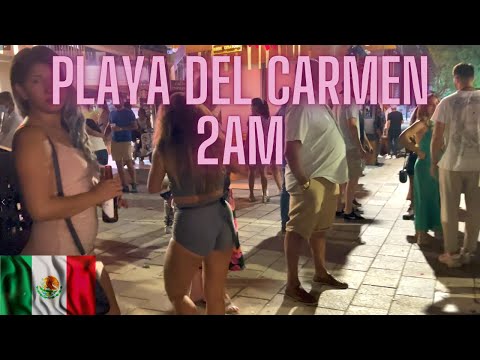 MEXICO NIGHTLIFE PLAYA DEL CARMEN JUNE