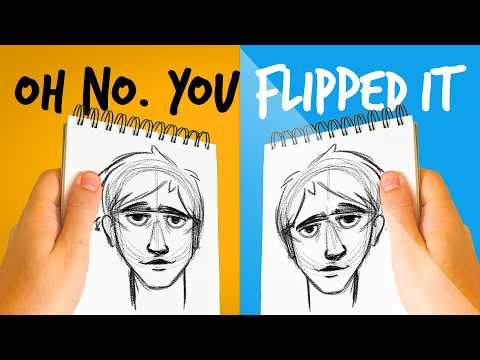 Why are your drawings always slanted?