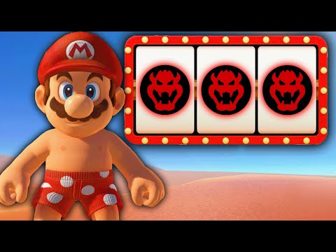 Mario Odyssey but EVERYTHING is Gambling!