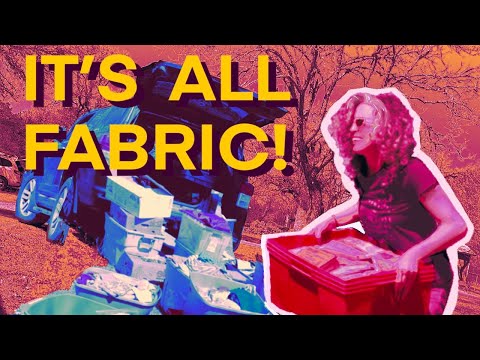 I TOOK It All || A Sewist’s LIFETIME Vintage Fabric Stash Amid Joann’s Bankruptcy (Estate Sale Haul)
