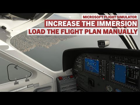 Creating A Flight Plan in the G1000 | Microsoft Flight Simulator Tutorial