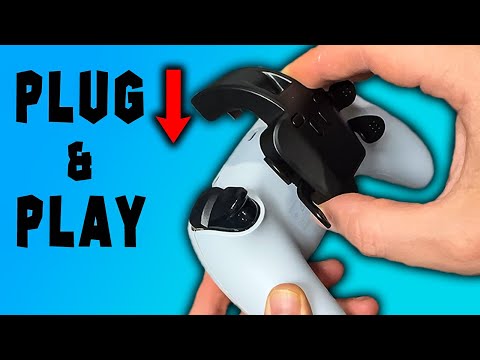4 Back Paddles USB Attachment Kit for PS5 Controller