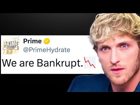 Logan Paul's Prime Drink Is Failing.. (92% Sales Drop)